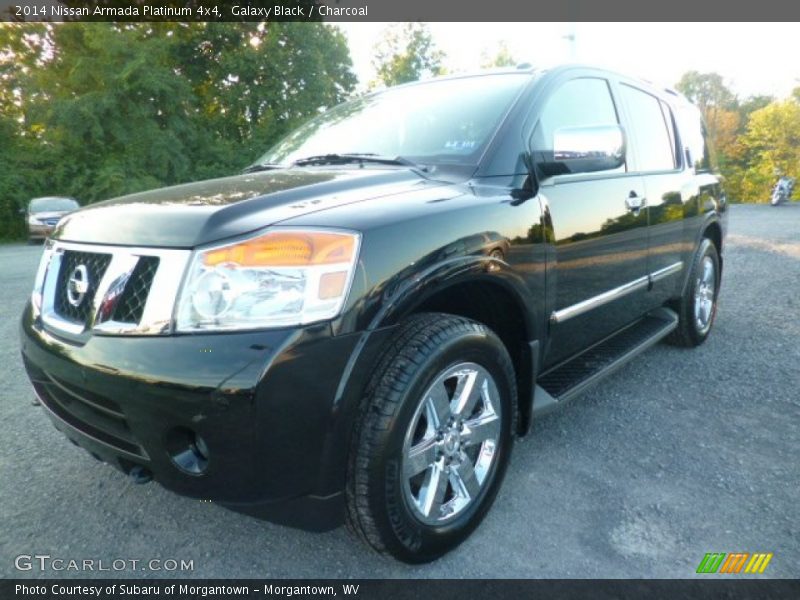 Galaxy Black / Charcoal 2014 Nissan Armada Platinum 4x4