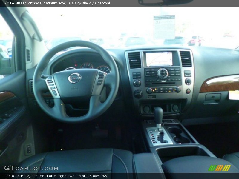 Galaxy Black / Charcoal 2014 Nissan Armada Platinum 4x4