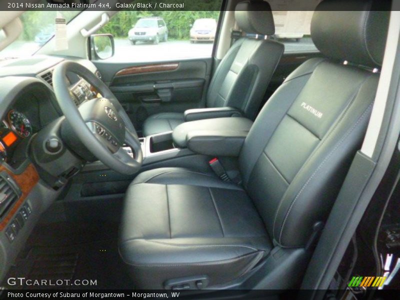 Galaxy Black / Charcoal 2014 Nissan Armada Platinum 4x4