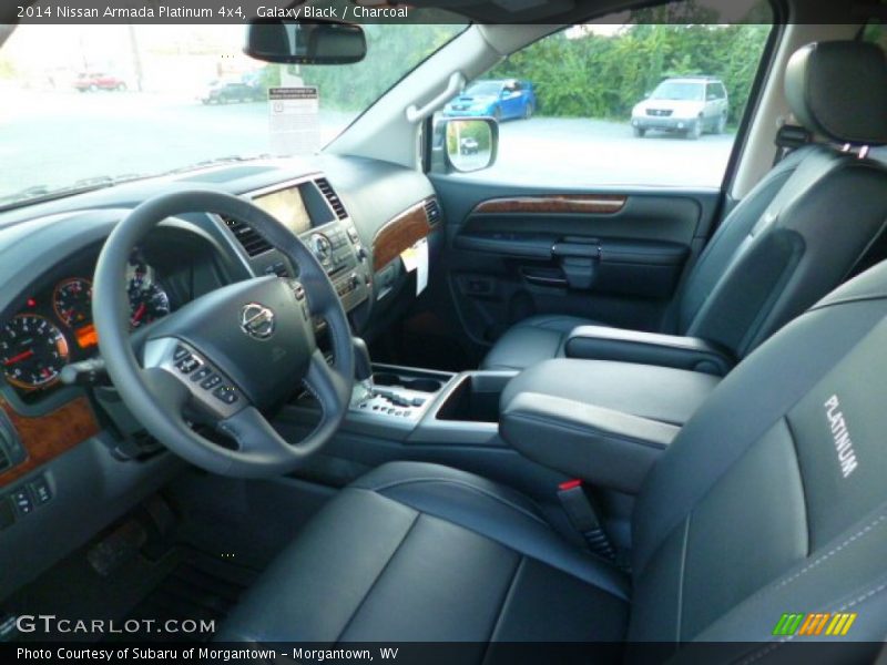 Galaxy Black / Charcoal 2014 Nissan Armada Platinum 4x4