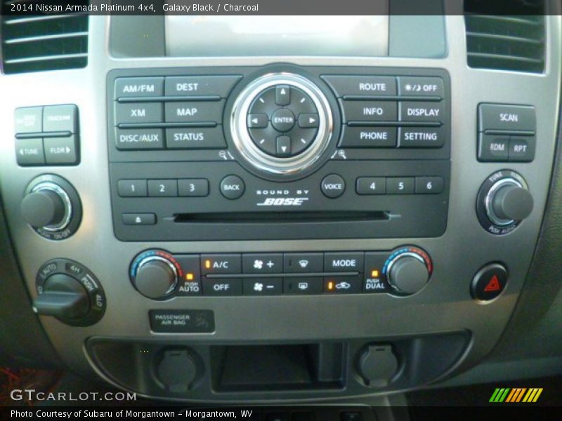 Galaxy Black / Charcoal 2014 Nissan Armada Platinum 4x4