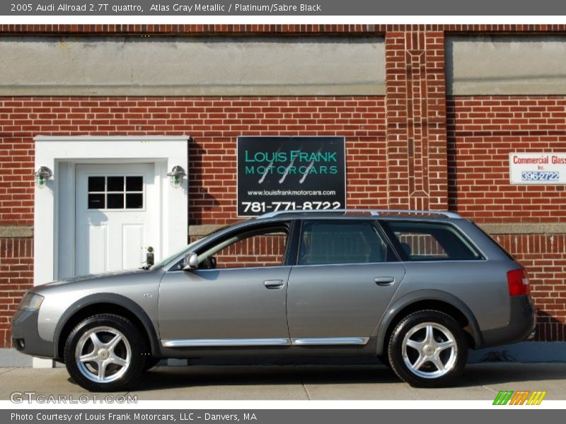 Atlas Gray Metallic / Platinum/Sabre Black 2005 Audi Allroad 2.7T quattro