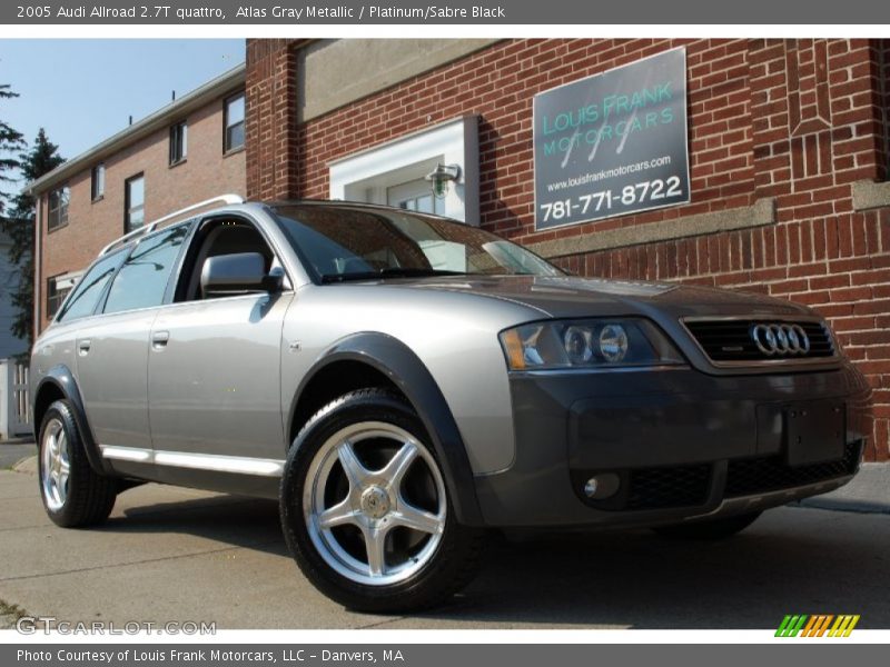 Atlas Gray Metallic / Platinum/Sabre Black 2005 Audi Allroad 2.7T quattro