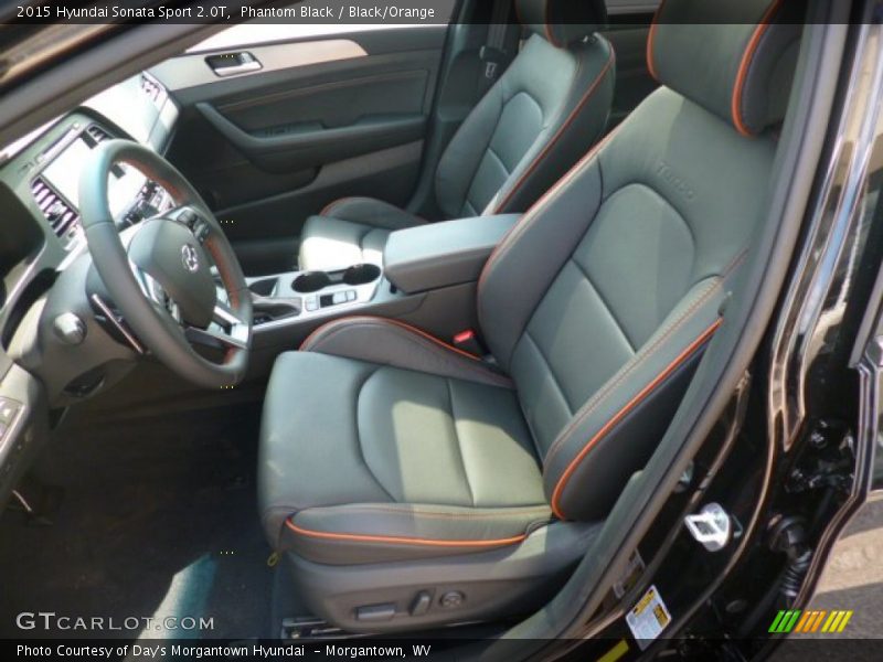 Front Seat of 2015 Sonata Sport 2.0T