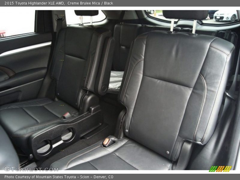 Creme Brulee Mica / Black 2015 Toyota Highlander XLE AWD