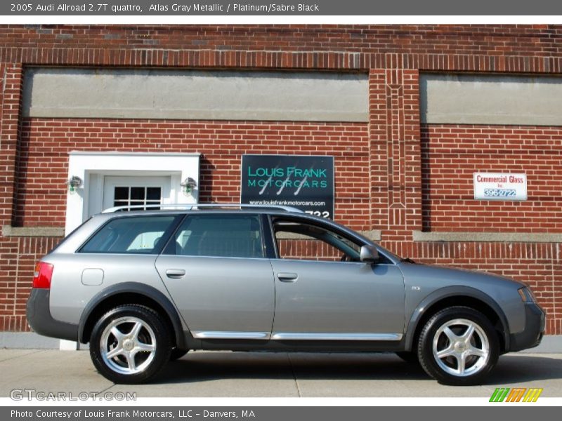 Atlas Gray Metallic / Platinum/Sabre Black 2005 Audi Allroad 2.7T quattro