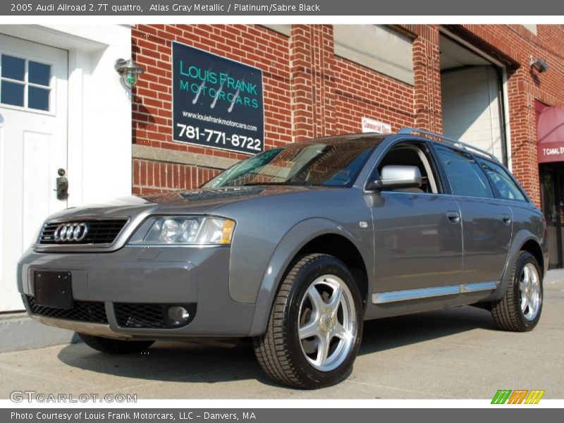 Atlas Gray Metallic / Platinum/Sabre Black 2005 Audi Allroad 2.7T quattro