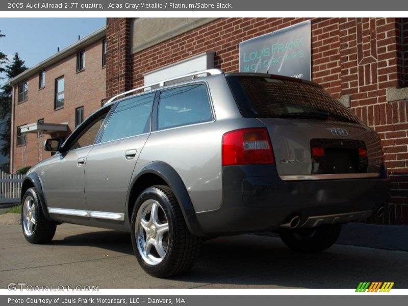 Atlas Gray Metallic / Platinum/Sabre Black 2005 Audi Allroad 2.7T quattro