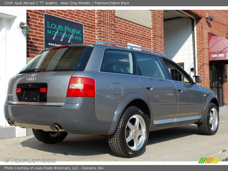 Atlas Gray Metallic / Platinum/Sabre Black 2005 Audi Allroad 2.7T quattro