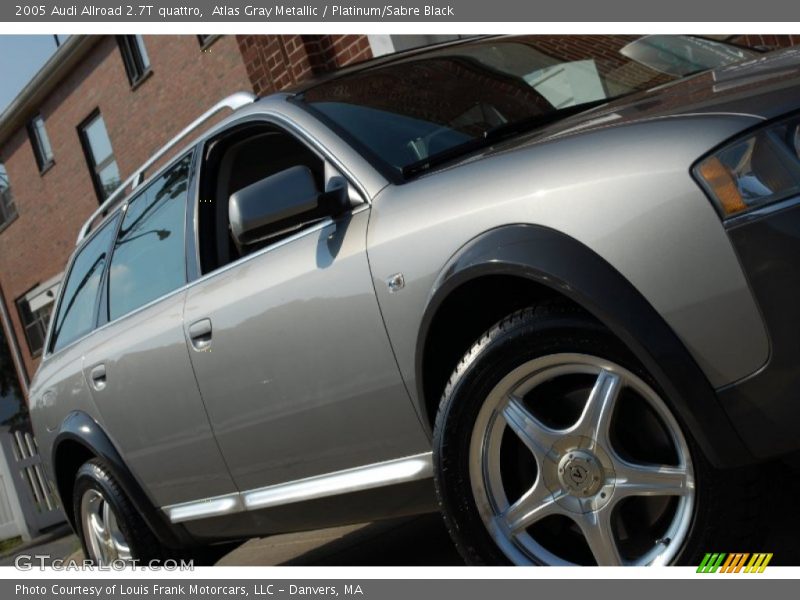 Atlas Gray Metallic / Platinum/Sabre Black 2005 Audi Allroad 2.7T quattro