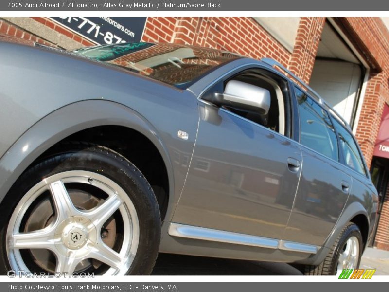 Atlas Gray Metallic / Platinum/Sabre Black 2005 Audi Allroad 2.7T quattro