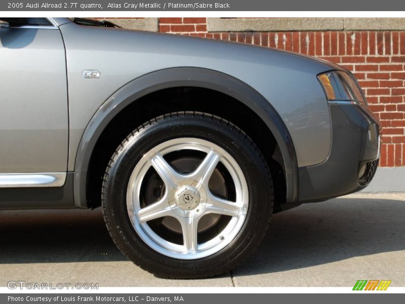 Atlas Gray Metallic / Platinum/Sabre Black 2005 Audi Allroad 2.7T quattro