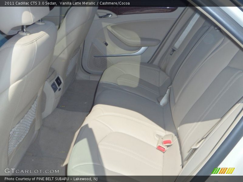 Vanilla Latte Metallic / Cashmere/Cocoa 2011 Cadillac CTS 3.0 Sedan