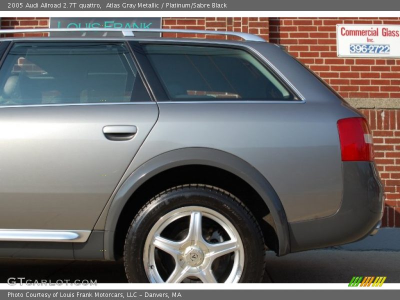 Atlas Gray Metallic / Platinum/Sabre Black 2005 Audi Allroad 2.7T quattro
