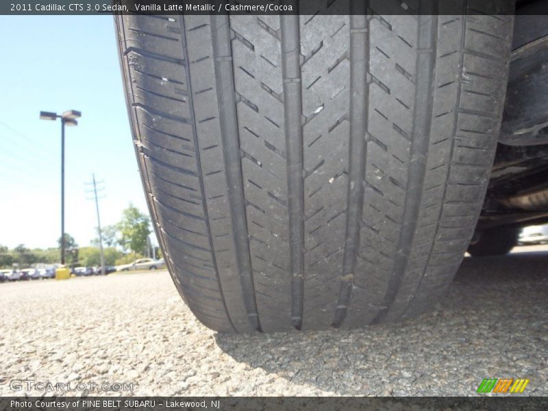 Vanilla Latte Metallic / Cashmere/Cocoa 2011 Cadillac CTS 3.0 Sedan
