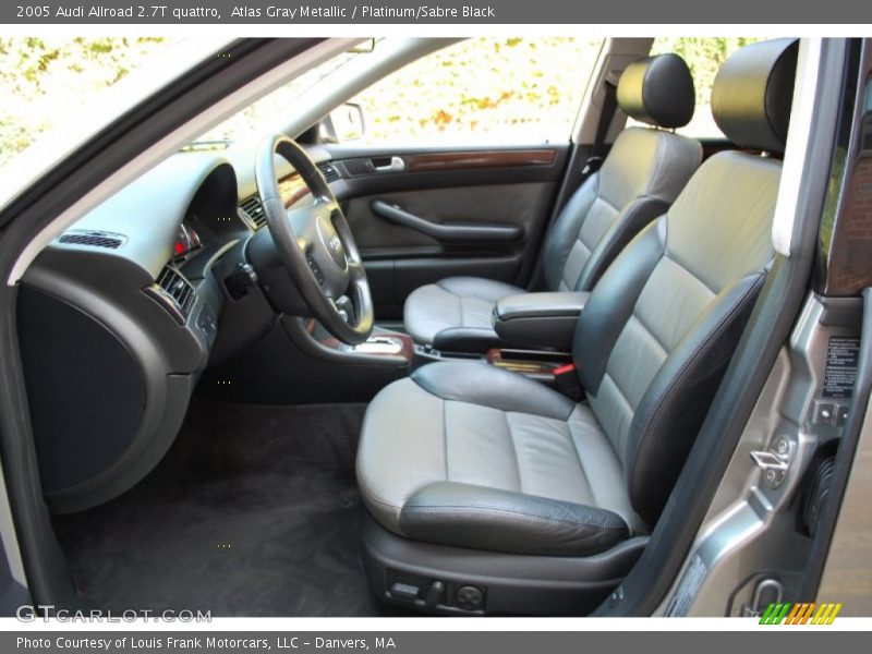Atlas Gray Metallic / Platinum/Sabre Black 2005 Audi Allroad 2.7T quattro
