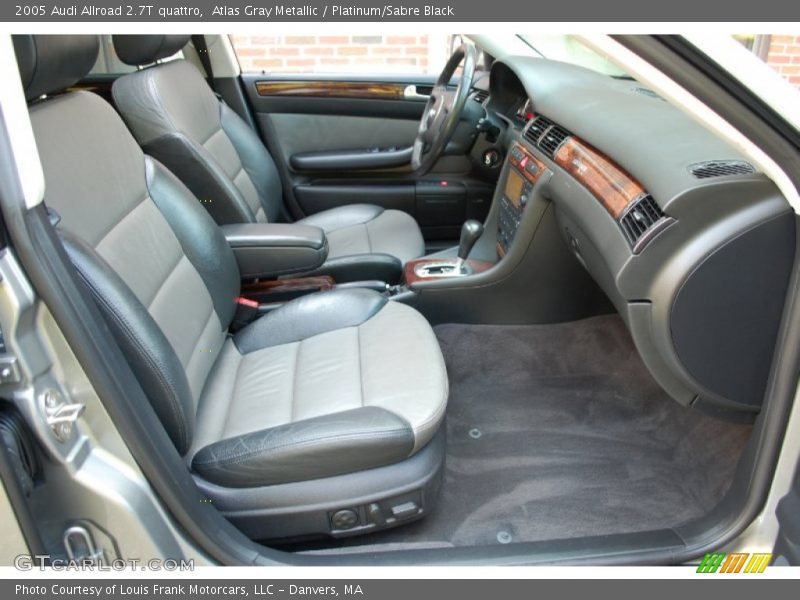 Atlas Gray Metallic / Platinum/Sabre Black 2005 Audi Allroad 2.7T quattro