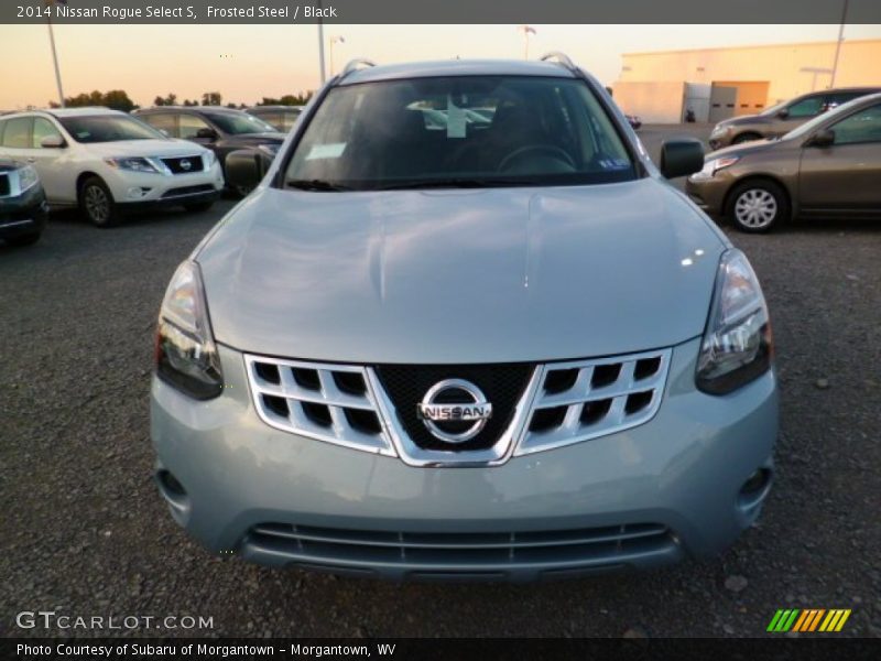 Frosted Steel / Black 2014 Nissan Rogue Select S