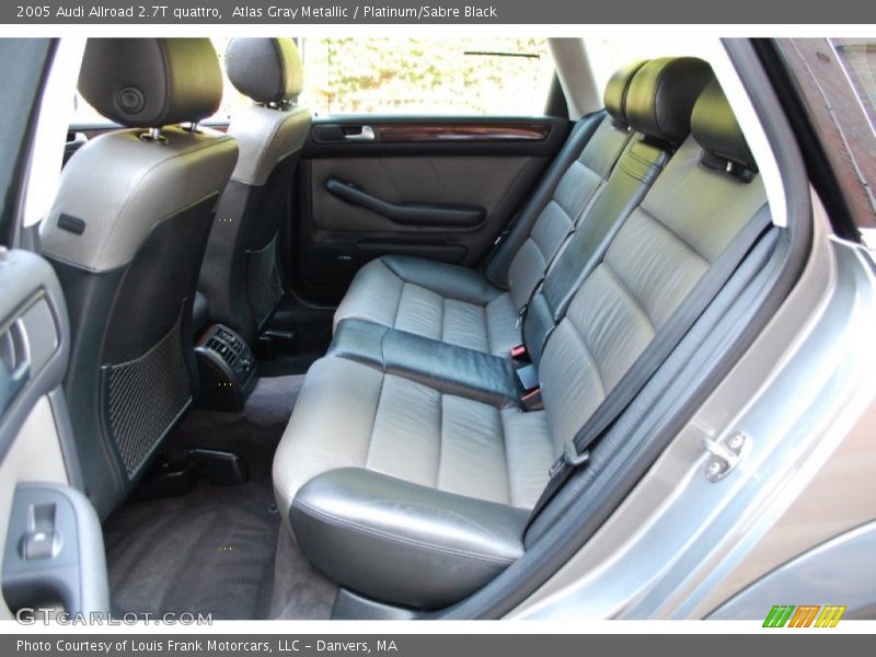Atlas Gray Metallic / Platinum/Sabre Black 2005 Audi Allroad 2.7T quattro