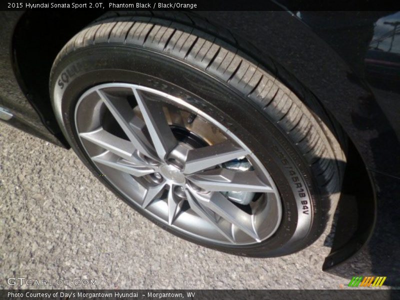Phantom Black / Black/Orange 2015 Hyundai Sonata Sport 2.0T