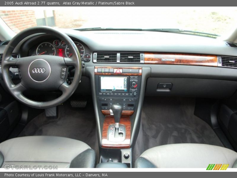 Atlas Gray Metallic / Platinum/Sabre Black 2005 Audi Allroad 2.7T quattro
