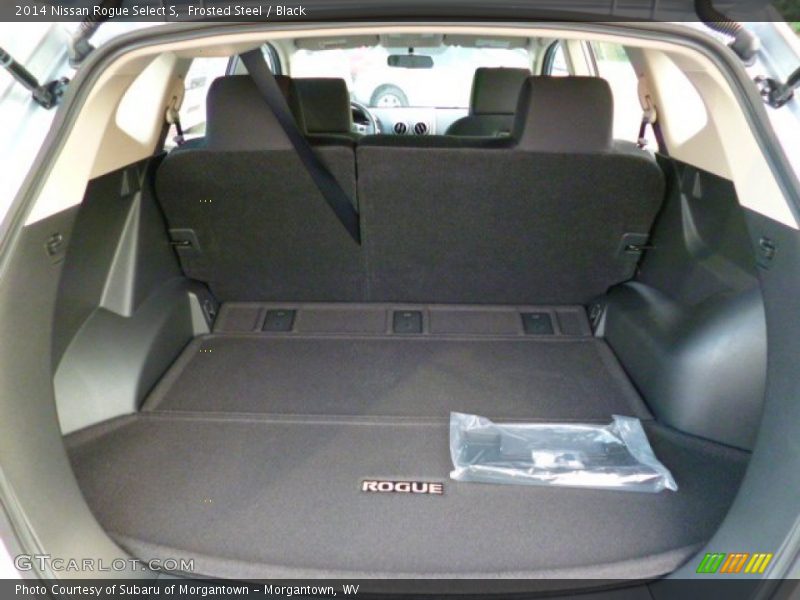 Frosted Steel / Black 2014 Nissan Rogue Select S