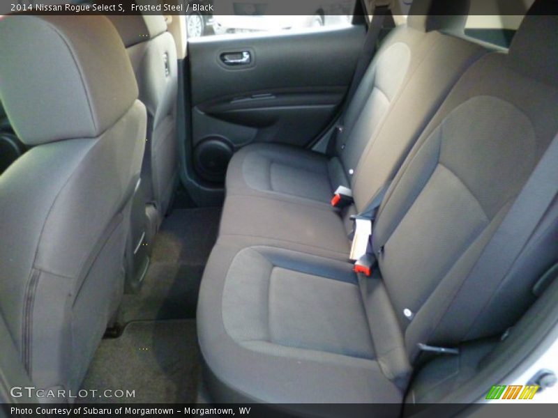 Frosted Steel / Black 2014 Nissan Rogue Select S