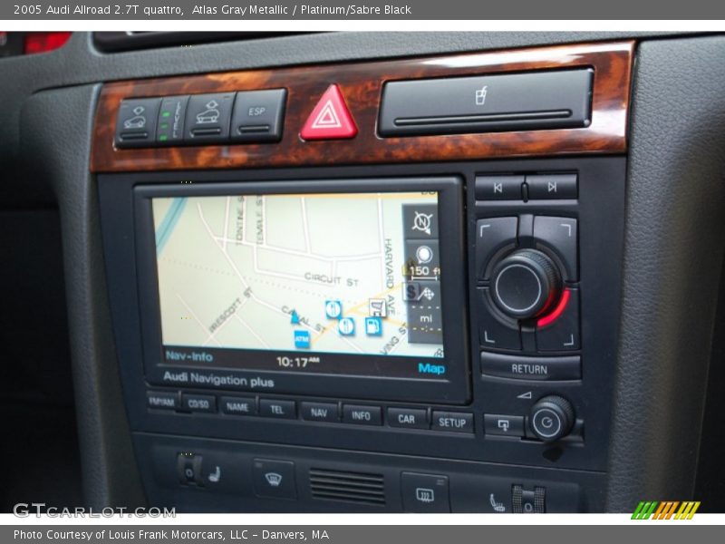 Atlas Gray Metallic / Platinum/Sabre Black 2005 Audi Allroad 2.7T quattro