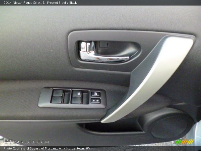 Frosted Steel / Black 2014 Nissan Rogue Select S