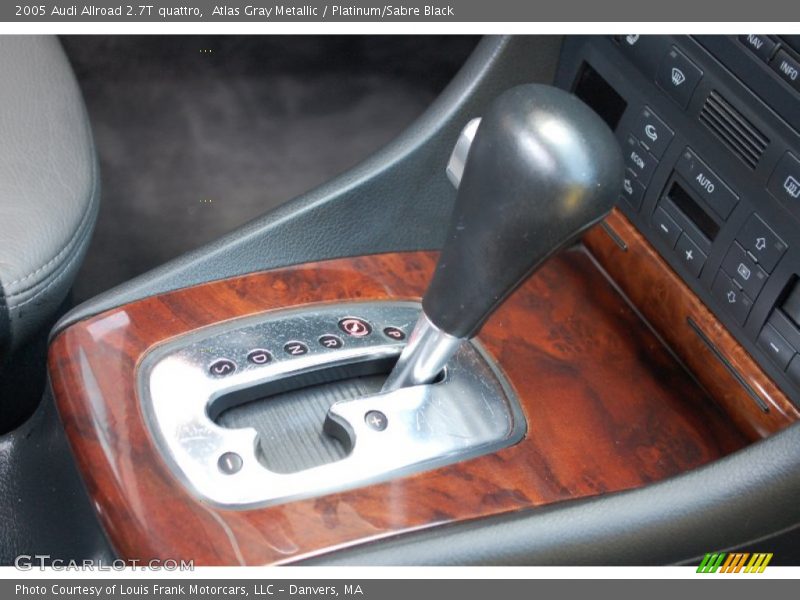 Atlas Gray Metallic / Platinum/Sabre Black 2005 Audi Allroad 2.7T quattro