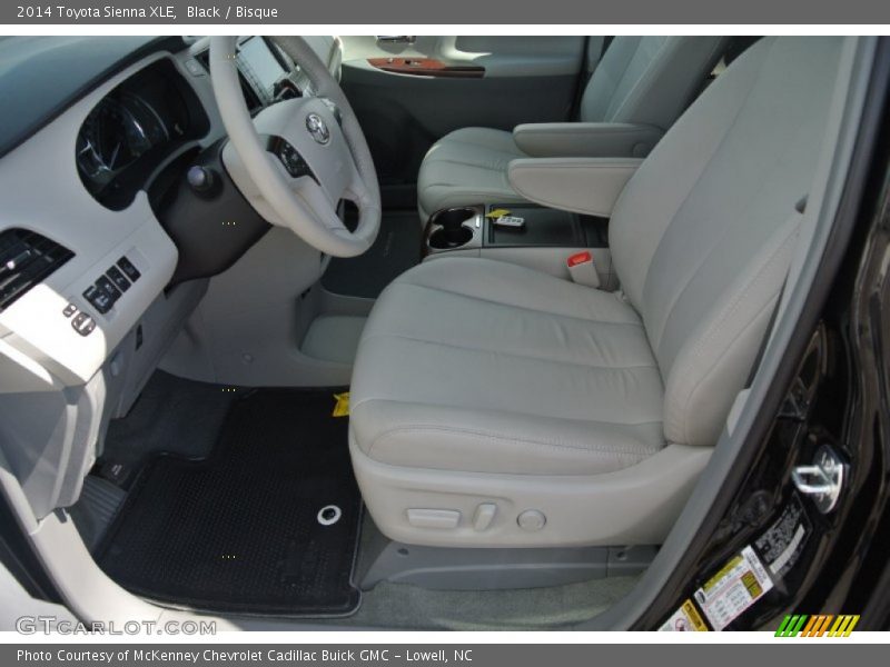 Black / Bisque 2014 Toyota Sienna XLE