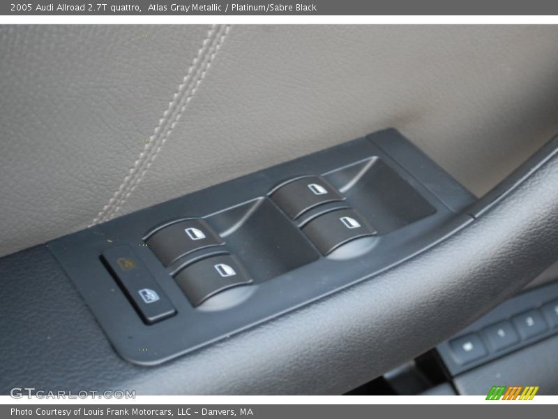 Atlas Gray Metallic / Platinum/Sabre Black 2005 Audi Allroad 2.7T quattro