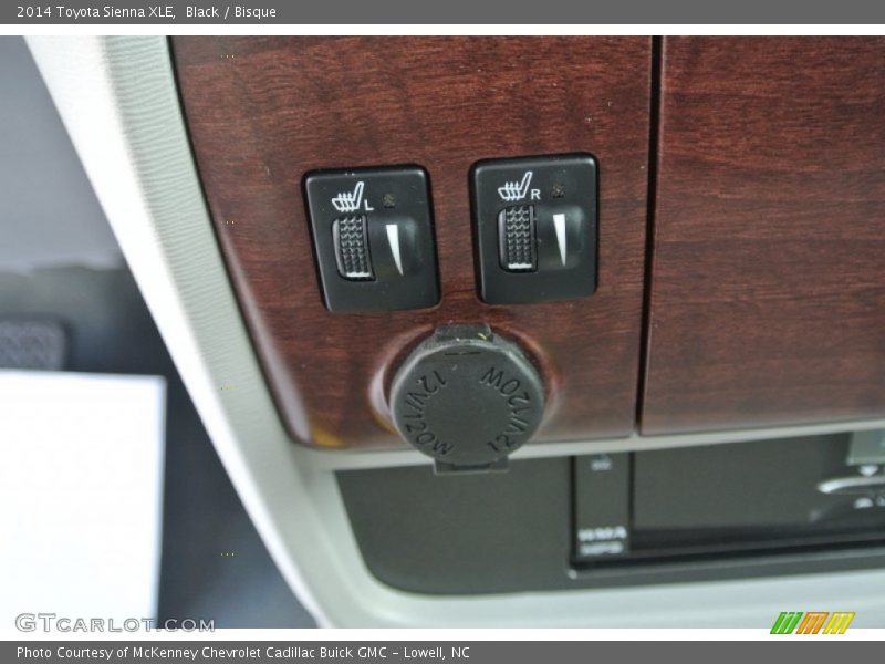 Black / Bisque 2014 Toyota Sienna XLE