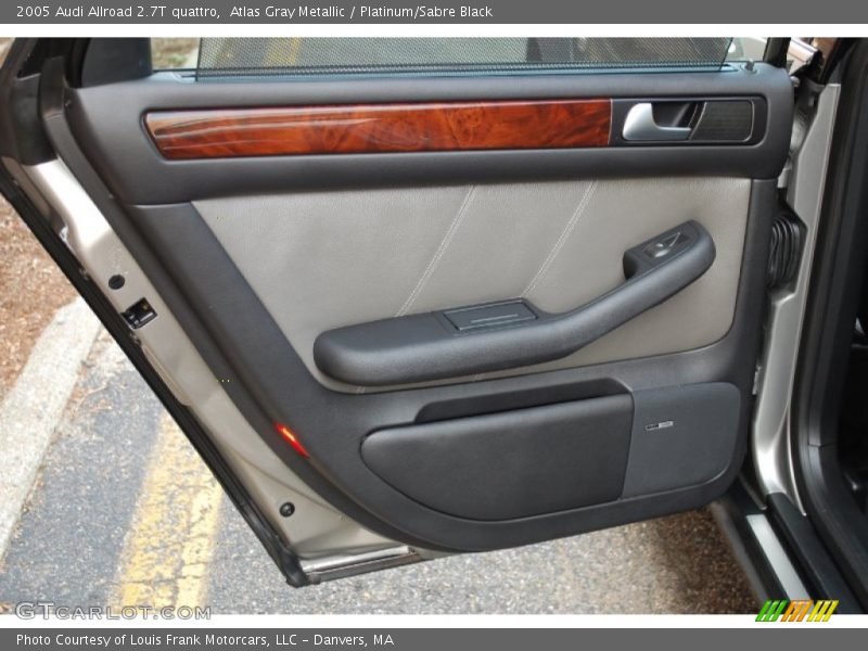Atlas Gray Metallic / Platinum/Sabre Black 2005 Audi Allroad 2.7T quattro
