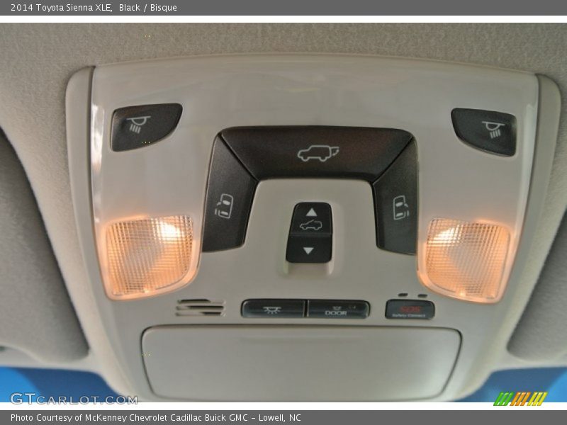 Black / Bisque 2014 Toyota Sienna XLE