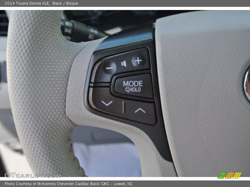 Black / Bisque 2014 Toyota Sienna XLE
