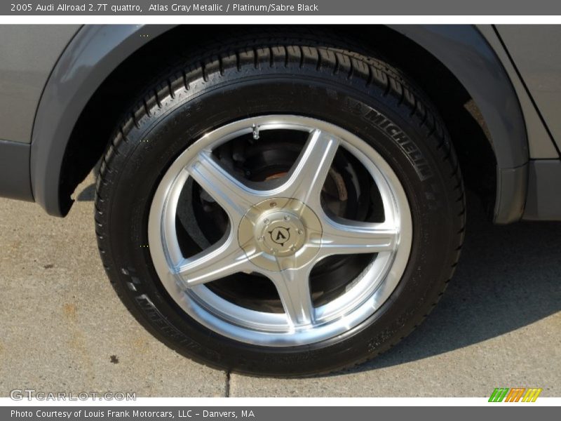 Atlas Gray Metallic / Platinum/Sabre Black 2005 Audi Allroad 2.7T quattro