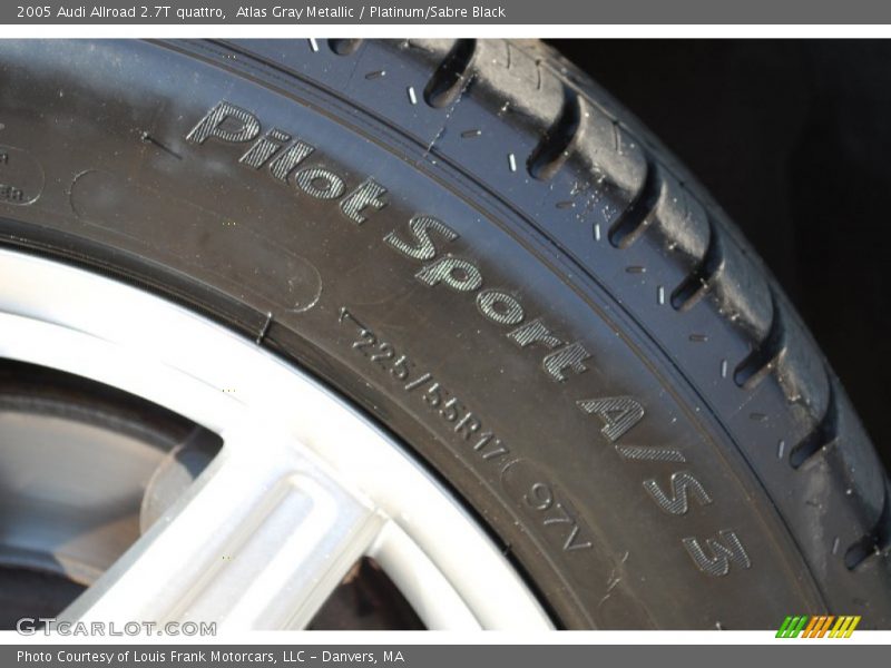 Atlas Gray Metallic / Platinum/Sabre Black 2005 Audi Allroad 2.7T quattro