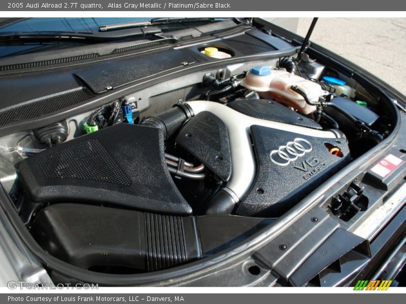 Atlas Gray Metallic / Platinum/Sabre Black 2005 Audi Allroad 2.7T quattro