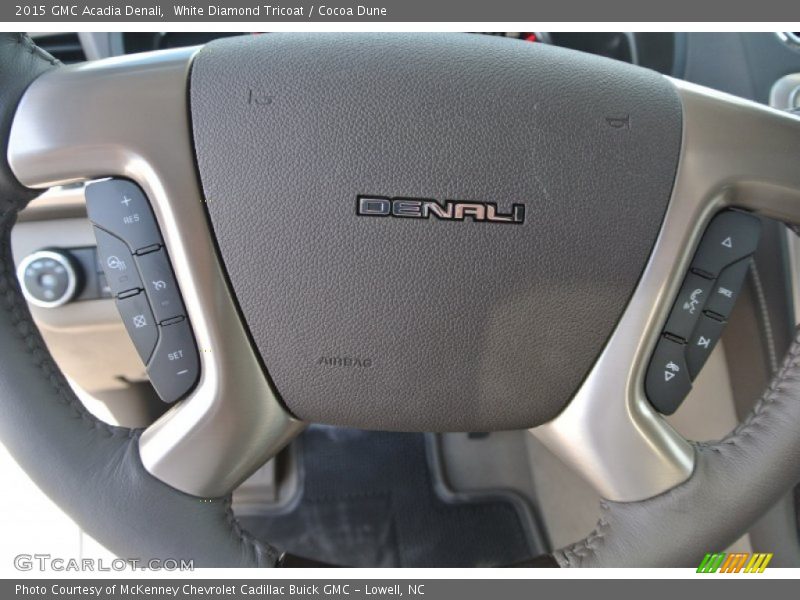 Controls of 2015 Acadia Denali