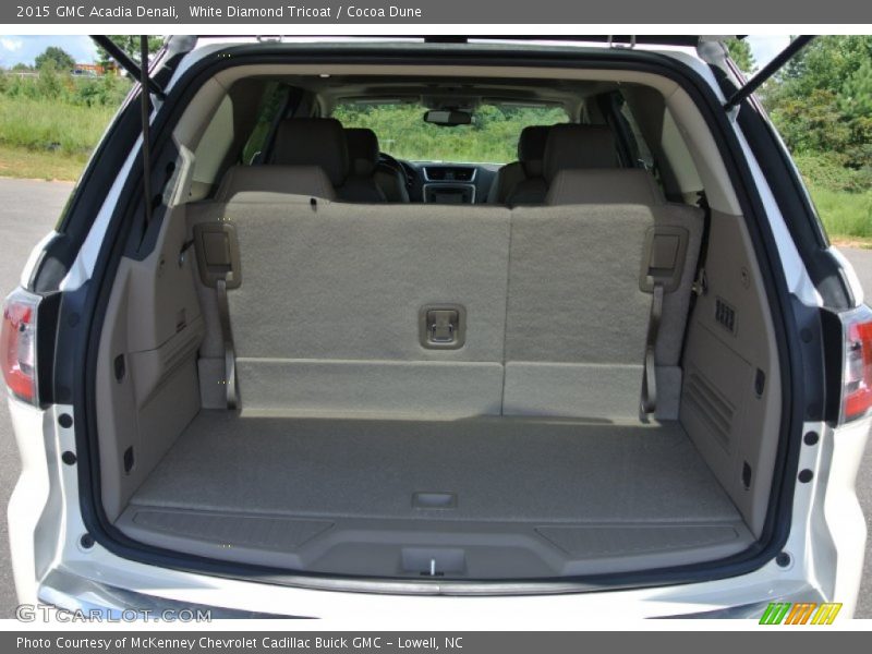  2015 Acadia Denali Trunk