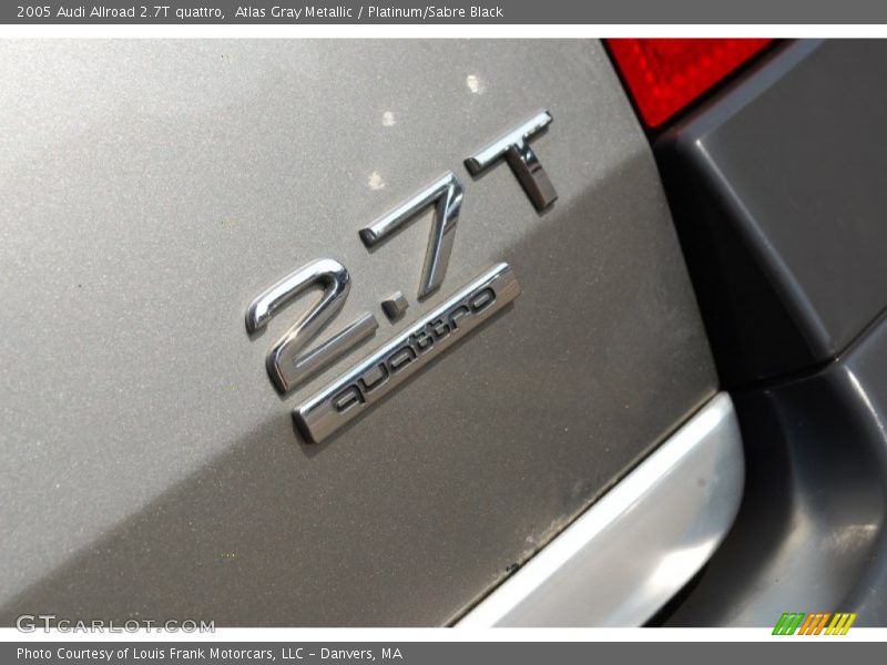 Atlas Gray Metallic / Platinum/Sabre Black 2005 Audi Allroad 2.7T quattro