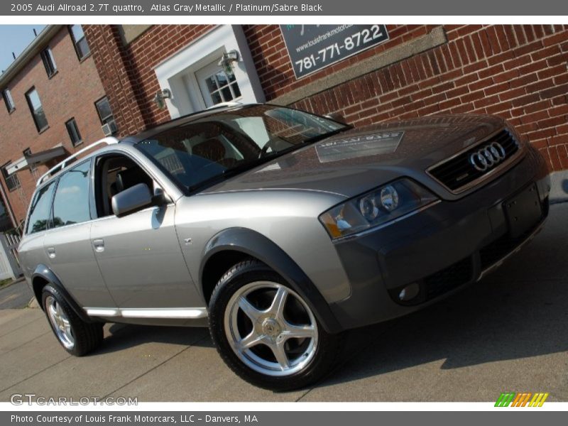 Atlas Gray Metallic / Platinum/Sabre Black 2005 Audi Allroad 2.7T quattro