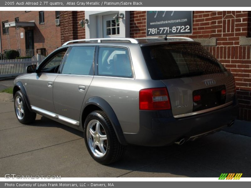 Atlas Gray Metallic / Platinum/Sabre Black 2005 Audi Allroad 2.7T quattro