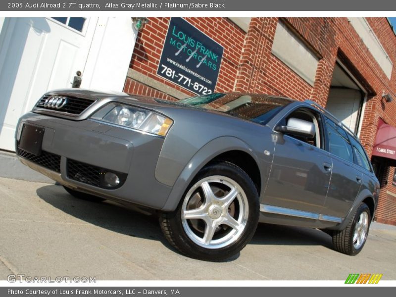 Atlas Gray Metallic / Platinum/Sabre Black 2005 Audi Allroad 2.7T quattro