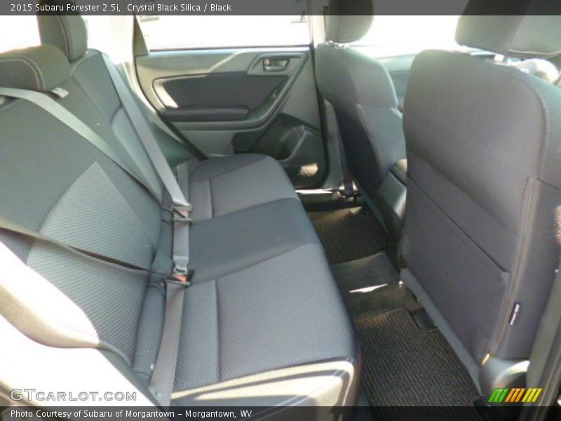 Crystal Black Silica / Black 2015 Subaru Forester 2.5i
