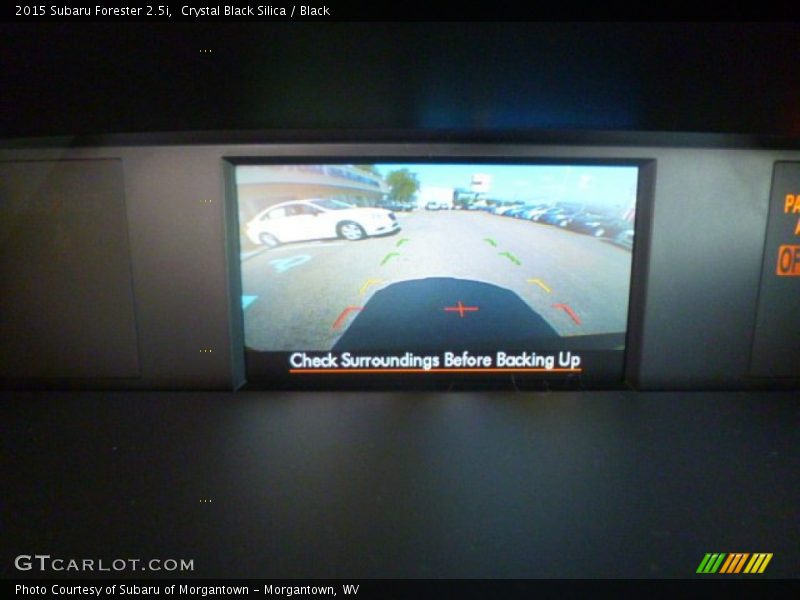 Crystal Black Silica / Black 2015 Subaru Forester 2.5i