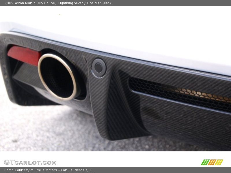 Lightning Silver / Obsidian Black 2009 Aston Martin DBS Coupe