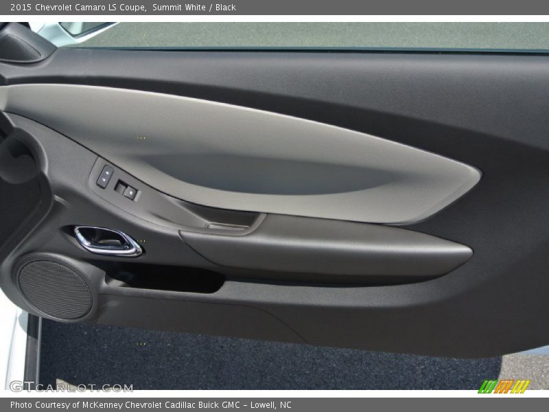 Summit White / Black 2015 Chevrolet Camaro LS Coupe