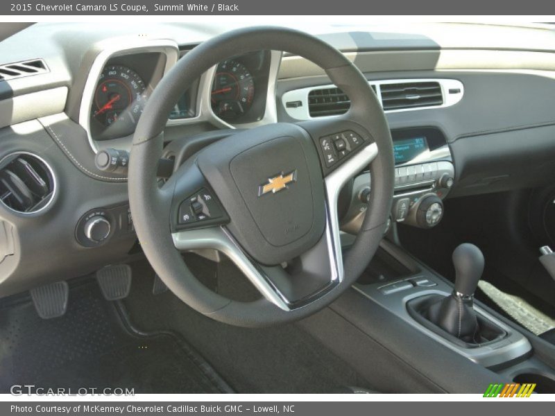 Dashboard of 2015 Camaro LS Coupe